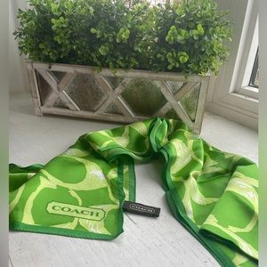 Coach Silk Scarf